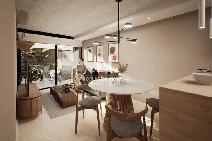 Apartamento de 1 Dormitorio, próximo a entregar en Tres Cruces