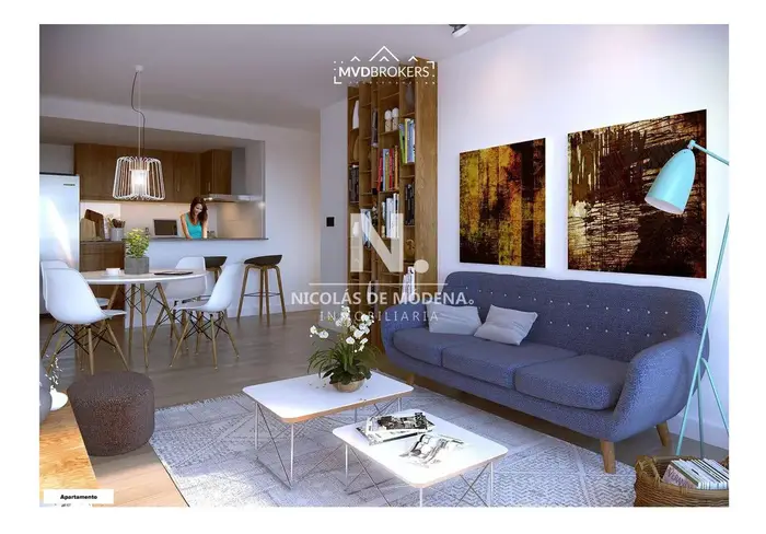 Venta Apartamento a Estrenar de 1 dormitorio en Tres cruces. ideal inversores
