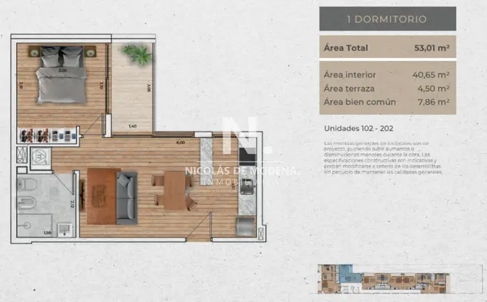 Apartamento de  Dormitorio en Venta, Edificio en Pozo. Malvin Montevideo