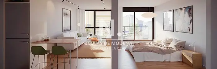 Apartamento 1 dormitorio con Terraza en Cordón,