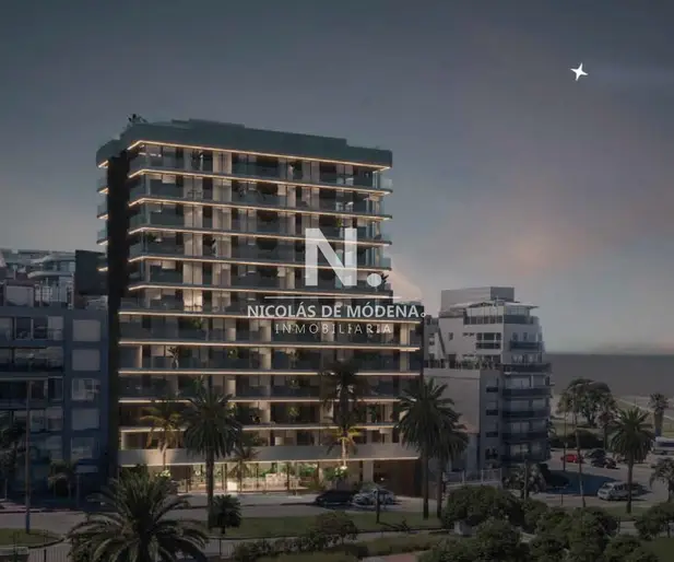 Venta Apartamento de 2 Dormitorios con Vista al Mar en Pocitos Nuevo.