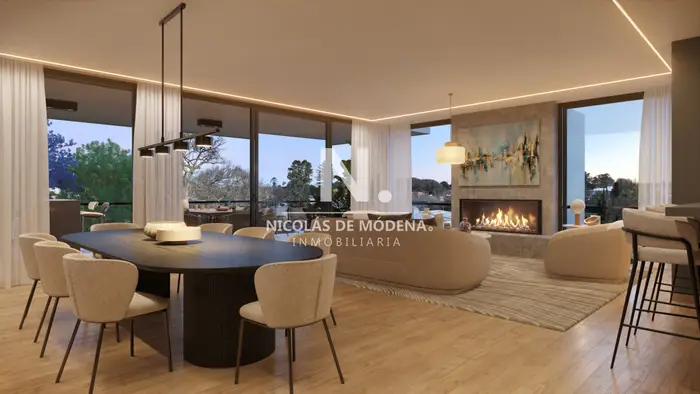Apartamento en Carrasco en Venta, 4 Dormitorios en Exclusivo edificio de Montevideo