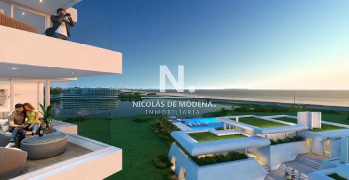 Invierta con financiación frente al mar, departamento de 2 dormitorios con vista a la laguna y la bahía.