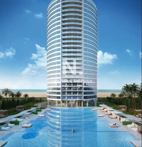 Departamento de 1 dormitorio en venta en torre de jerarquía frente a Playa Brava