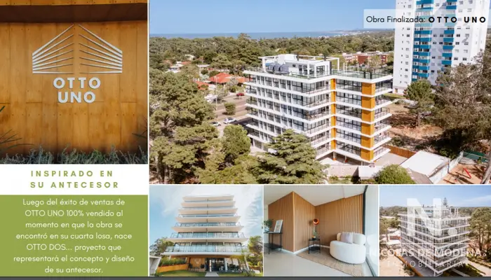 Se venden unidades de 1 dormitorio en edificio Otto Dos, Mansa. Punta del Este