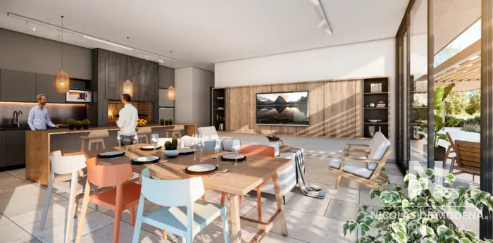 Venta de apartamento a metros del mar de 2 dormitorios en Mansa, Punta del Este.