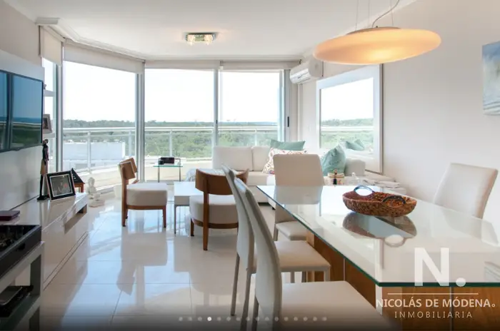 Apartamento en venta de 3 dormitorios en ocean drive, Punta del Este