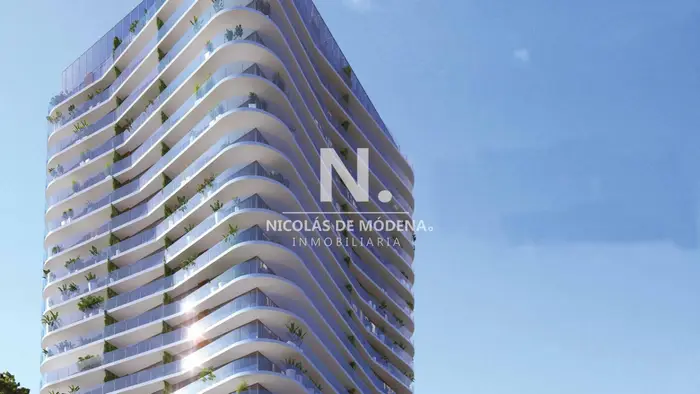 Departamento de 1 dormitorio en piso alto con vista a Brava Punta del Este