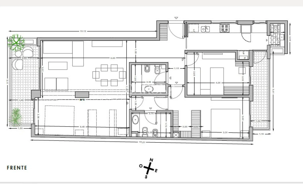 Apartamento en Puerto del Buceo, propiedad 283506 -Imagen 11