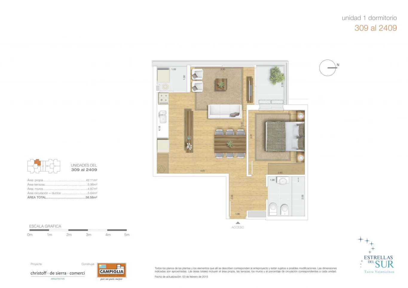 Apartamento en Barrio Sur, propiedad 295788 -Imagen 12