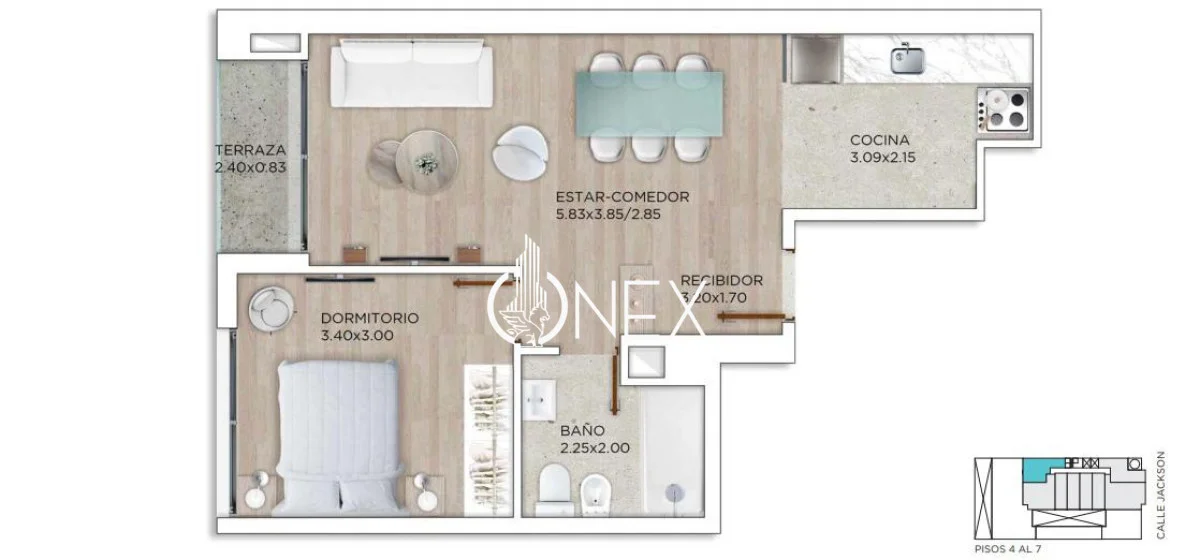 Apartamento en Parque Rodó, propiedad 272211 -Imagen 12