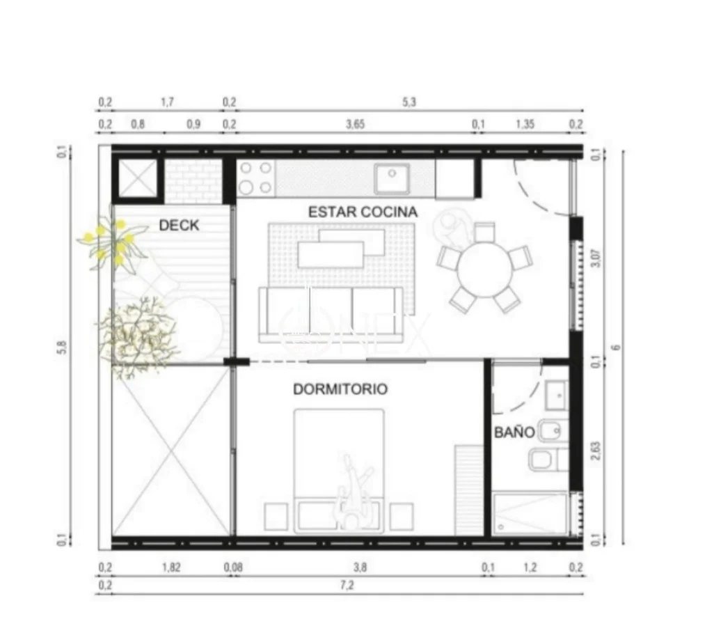 Apartamento en Las Grutas, propiedad 289414 -Imagen 4