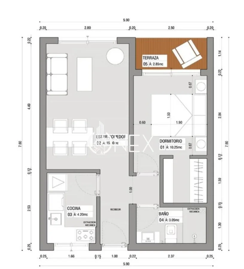 Apartamento en Maldonado, propiedad 291873 -Imagen 4