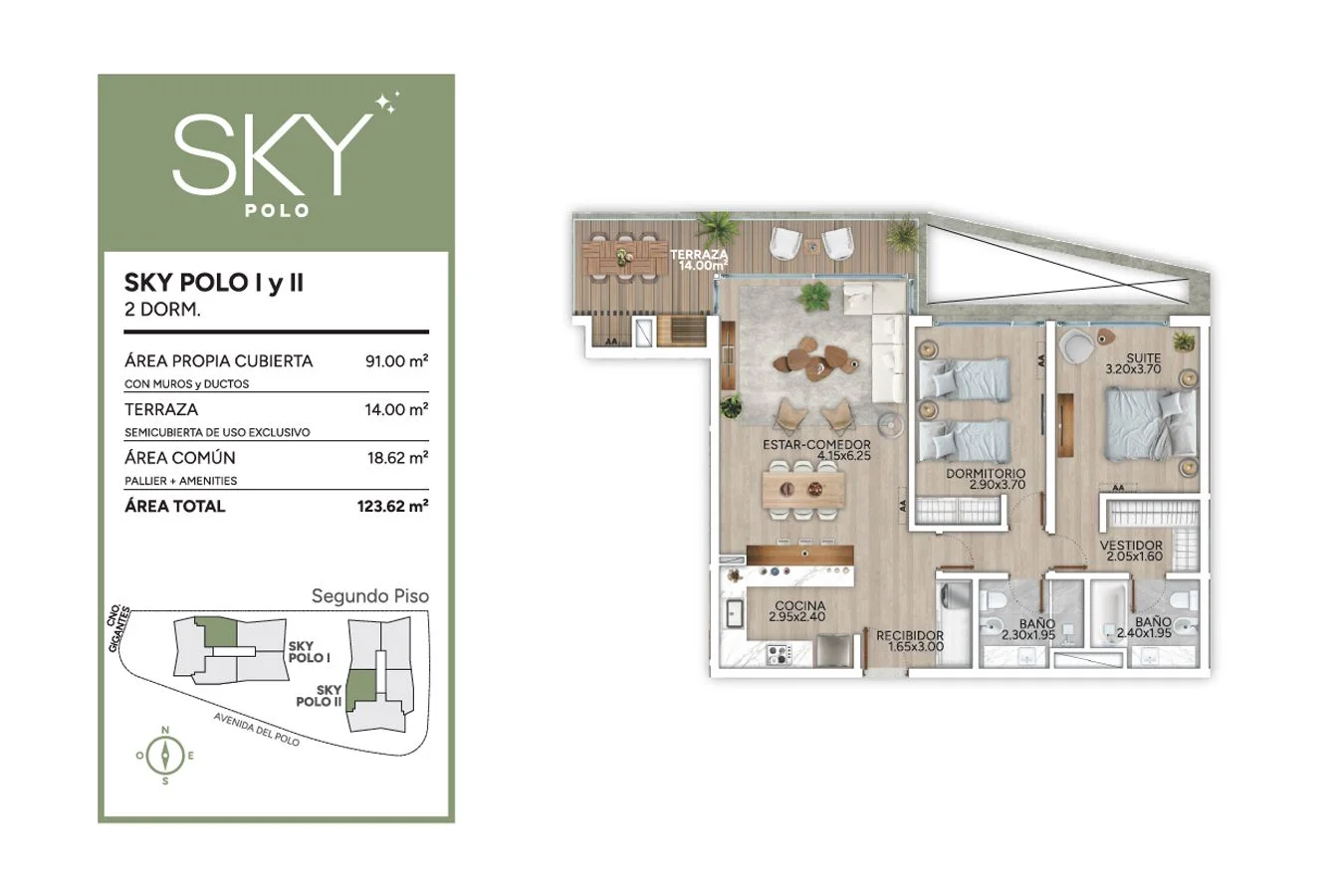 Apartamento en Parques Barrio Jardín, propiedad 275146 -Imagen 11