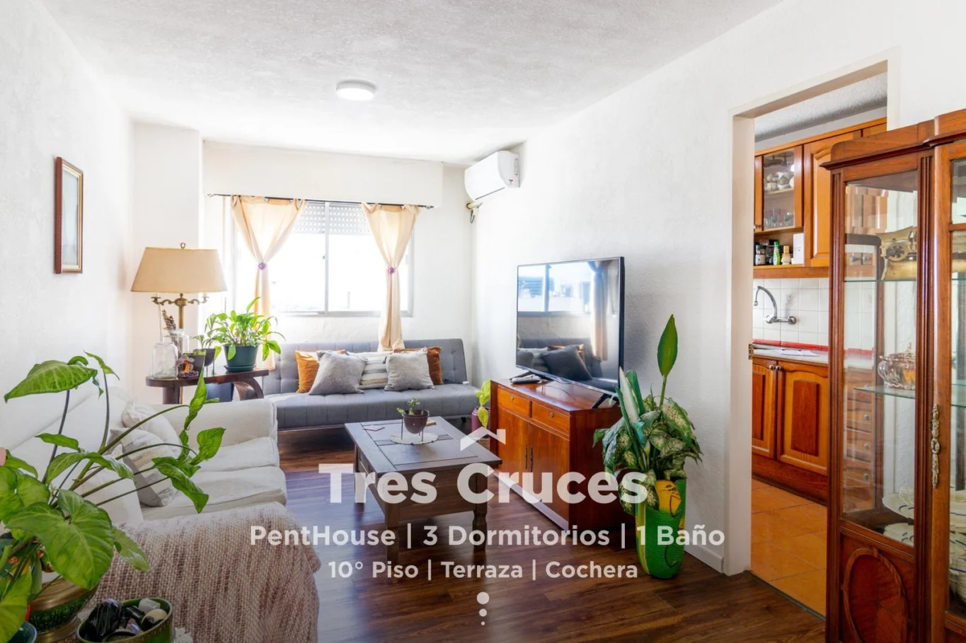Apartamento en Tres Cruces, propiedad 297077 -Imagen 1