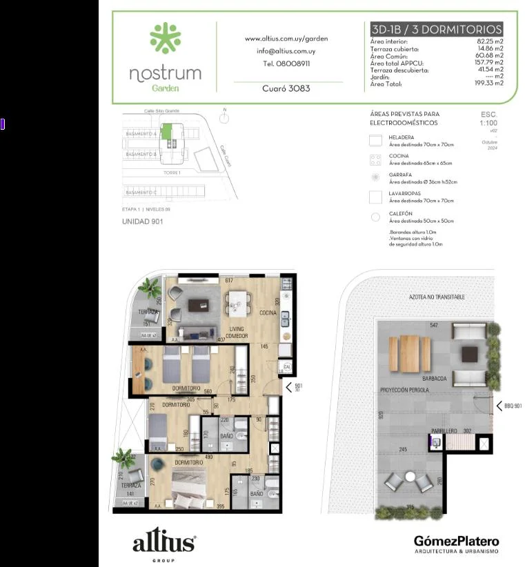 Apartamento en Prado, propiedad 221970 -Imagen 2