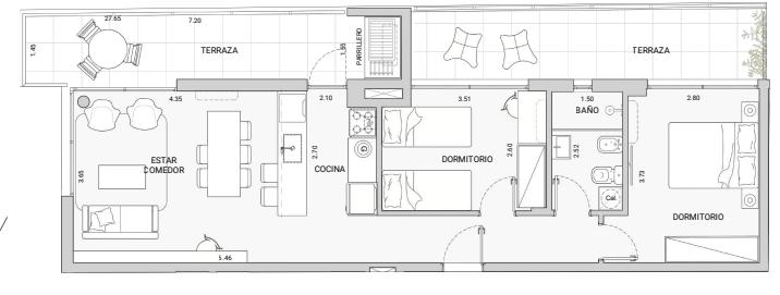Apartamento en Ciudad de la Costa, propiedad 269873 -Imagen 2