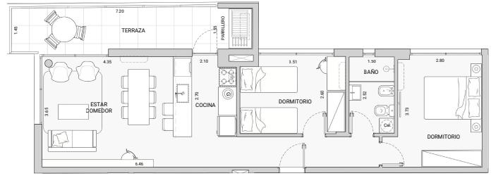 Apartamento en Ciudad de la Costa, propiedad 269891 -Imagen 2