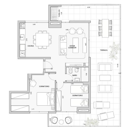 Apartamento en Ciudad de la Costa, propiedad 269892 -Imagen 2