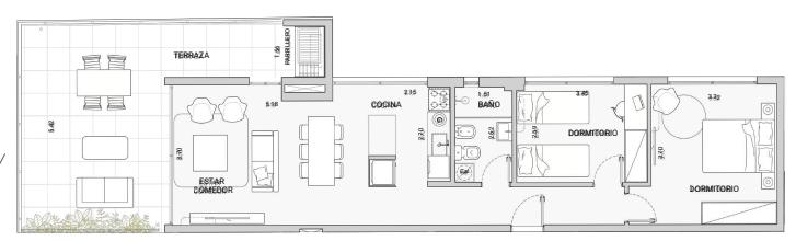 Apartamento en Ciudad de la Costa, propiedad 269896 -Imagen 2