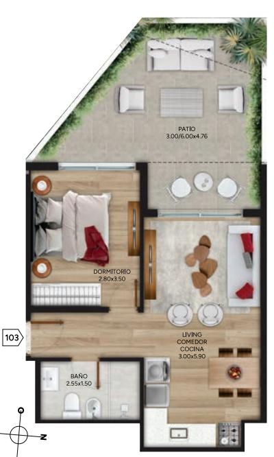 Apartamento en Cordón, propiedad 273904 -Imagen 2