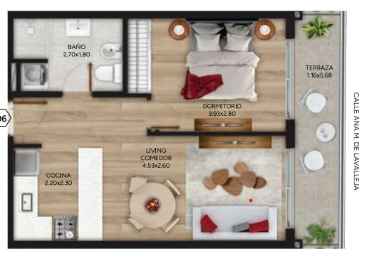 Apartamento en Cordón, propiedad 274154 -Imagen 2