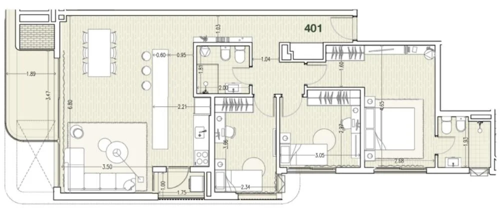 Apartamento en Parque Miramar, propiedad 277519 -Imagen 3