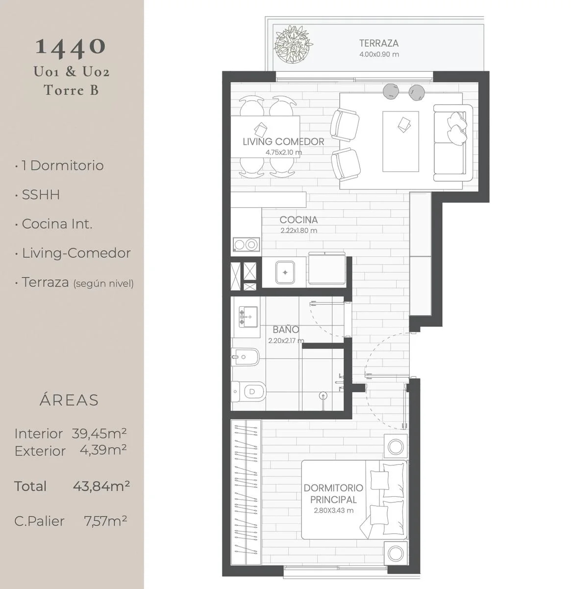 Apartamento en Parque Batlle, propiedad 287319 -Imagen 2