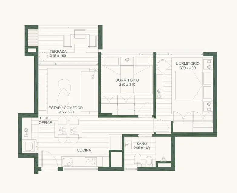 Apartamento en San José de Carrasco, propiedad 299358 -Imagen 2