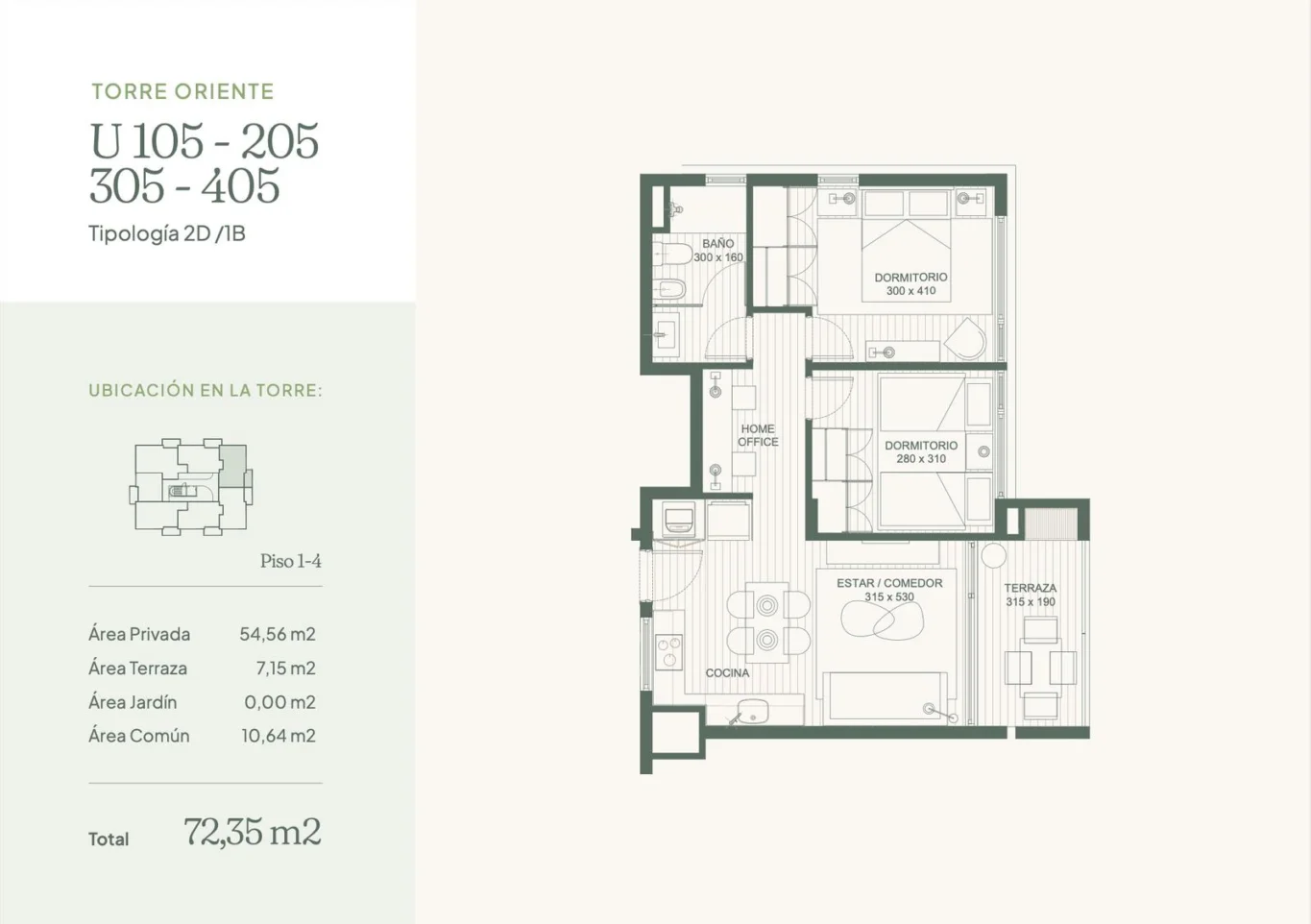 Apartamento en San José de Carrasco, propiedad 299360 -Imagen 2