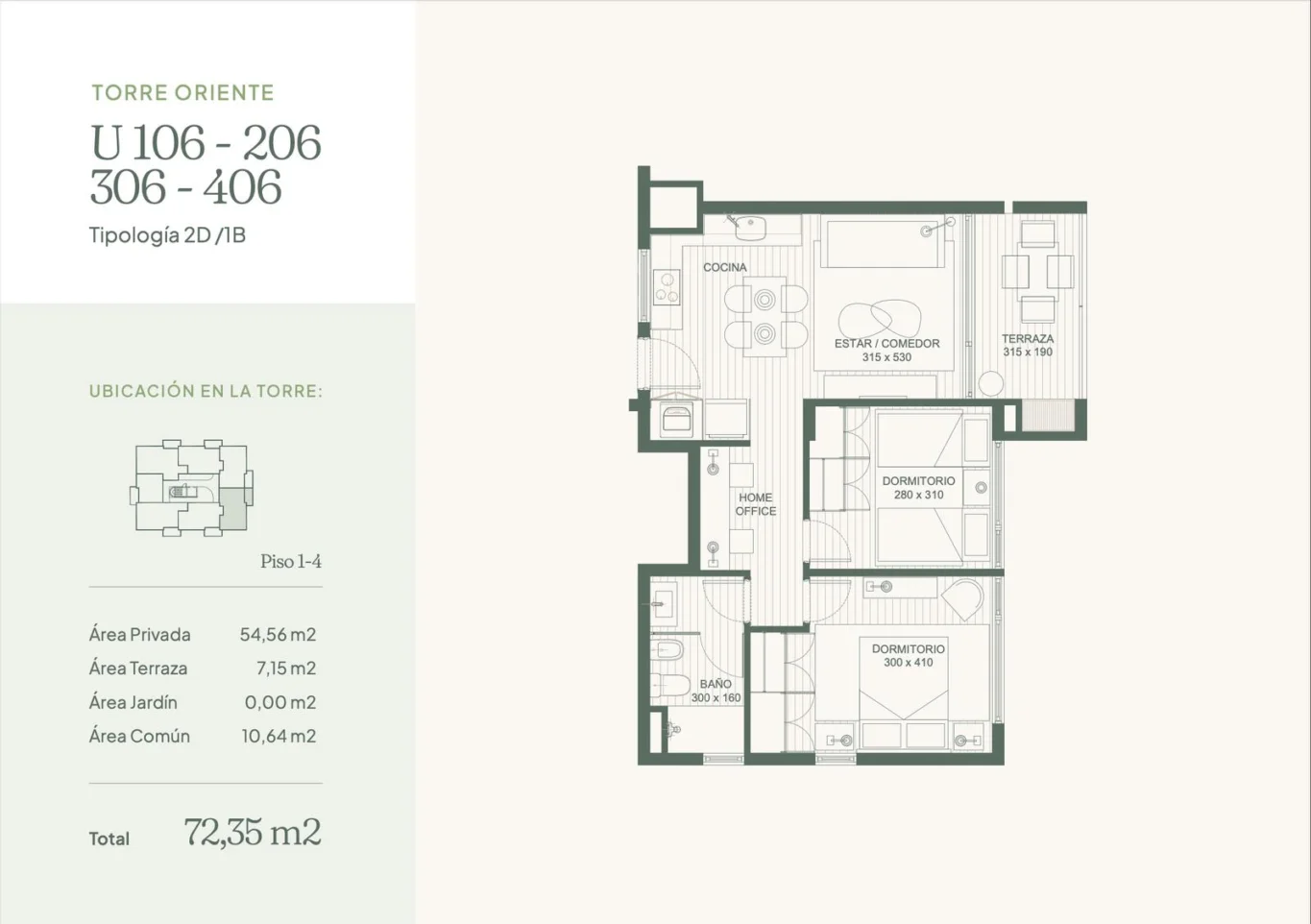 Apartamento en San José de Carrasco, propiedad 299361 -Imagen 2