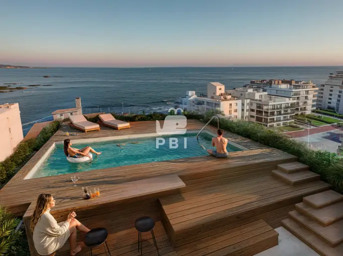 Presentamos Edificio MODELO, el nuevo lanzamiento en la Península, Punta del Este. - Modelo Península  - Ref : PBI15400