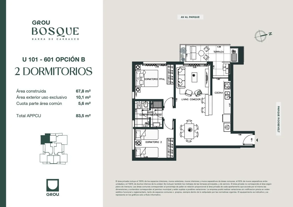 Apartamento en Barra de Carrasco, propiedad 295813 -Imagen 22