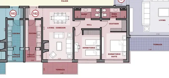 Apartamento en Alquiler en Edificio Garden View