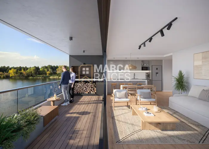 Apartamentos en Pozo Frente Al Lago Exclusividad Naturaleza Carrasco Prat Grou Lagun