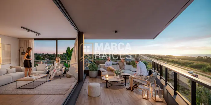 Apartamentos en Pozo Frente a la Rambla Exclusividad Naturaleza Carrasco Grou Orillas Rambla Costanera