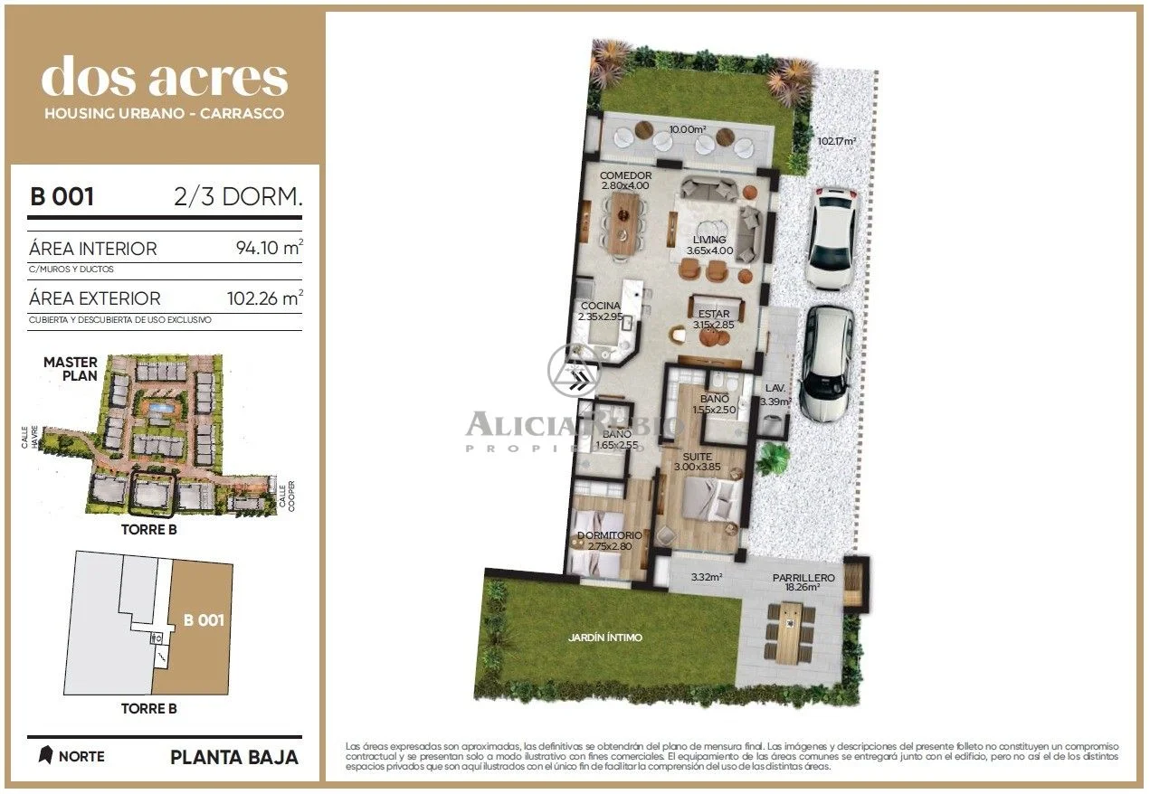 Apartamento en Carrasco Este, propiedad 287507 -Imagen 2