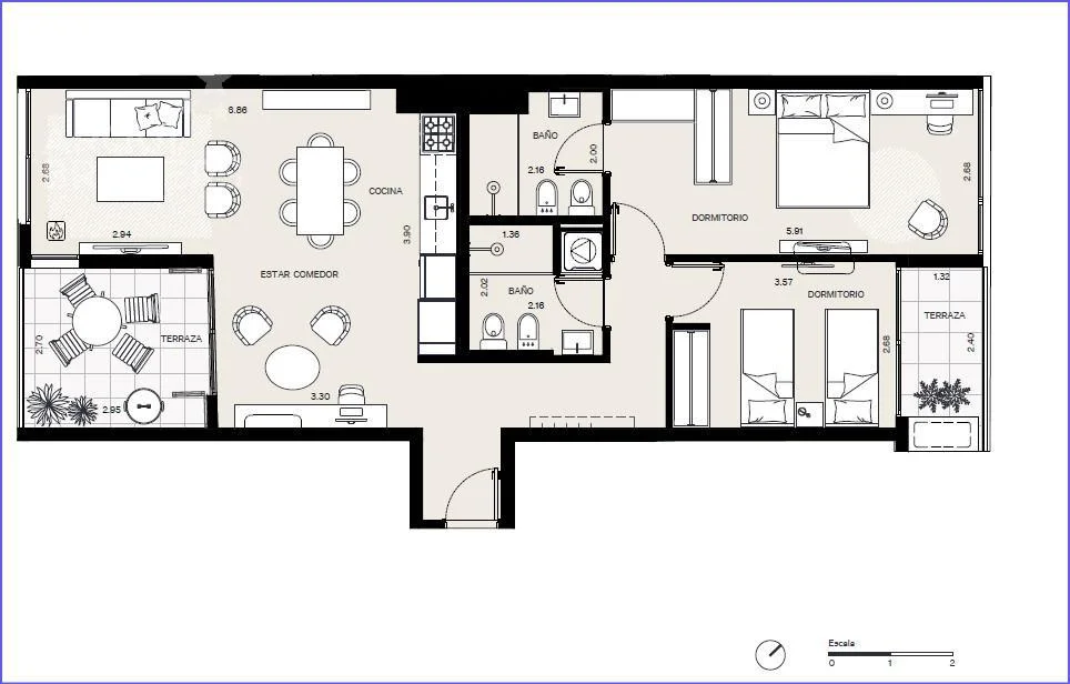 Apartamento en Buceo, propiedad 126106 -Imagen 18