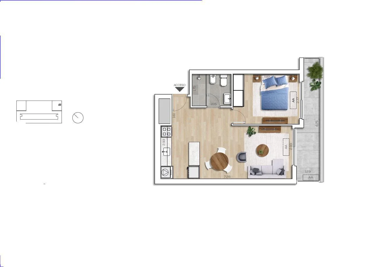 Apartamento en Capurro, propiedad 138421 -Imagen 2