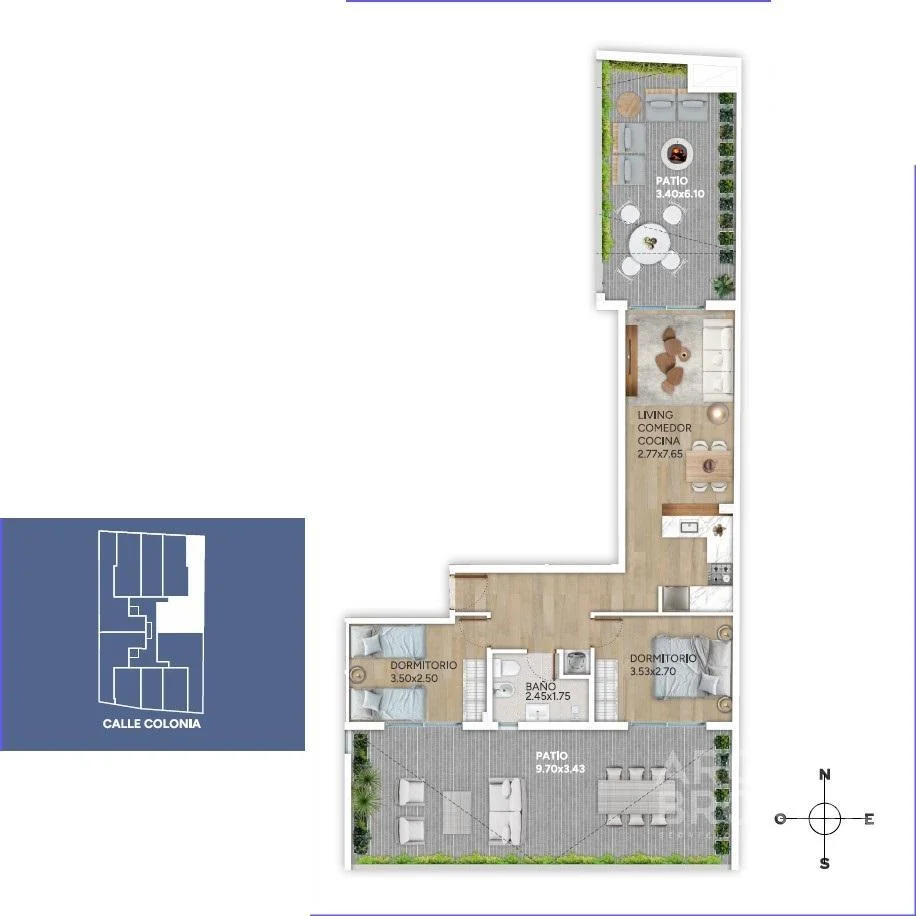 Apartamento en Cordón, propiedad 141248 -Imagen 20