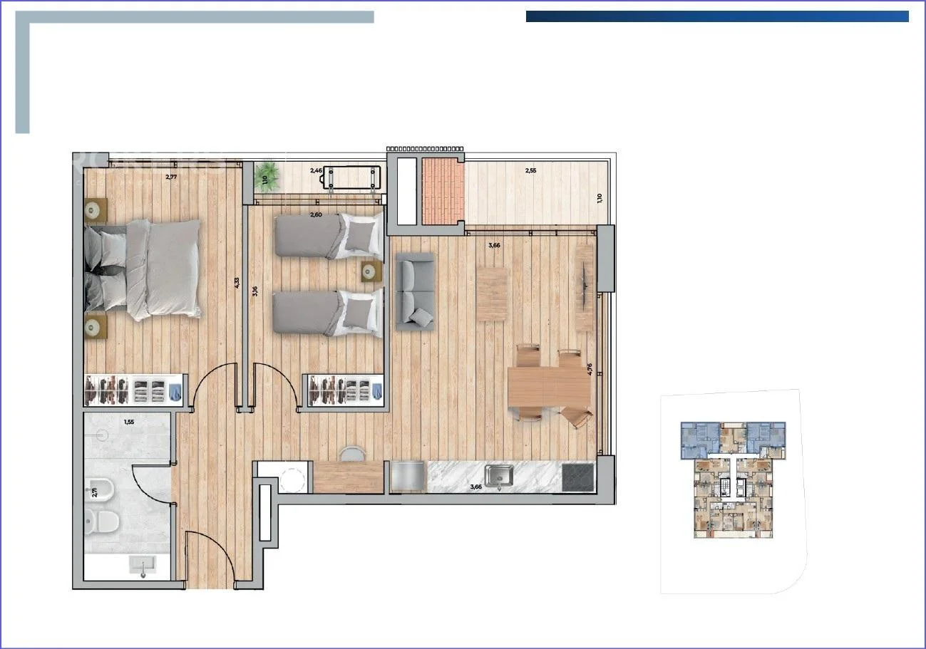 Apartamento en Lagomar, propiedad 216567 -Imagen 4