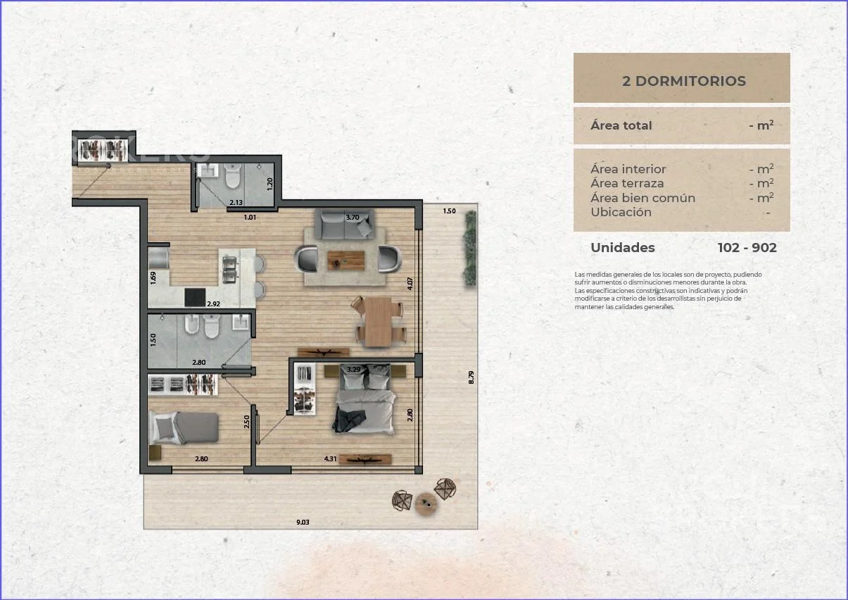 Apartamento en Pocitos, propiedad 218399 -Imagen 13