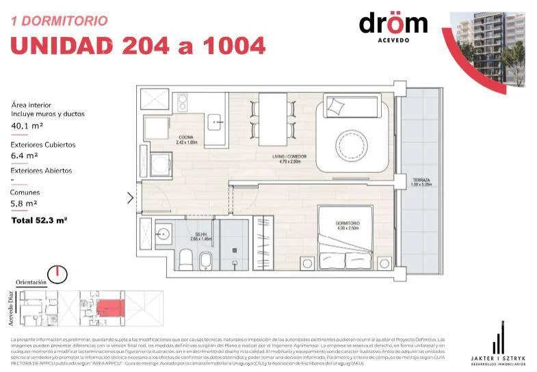 Apartamento en Cordón, propiedad 223373 -Imagen 5