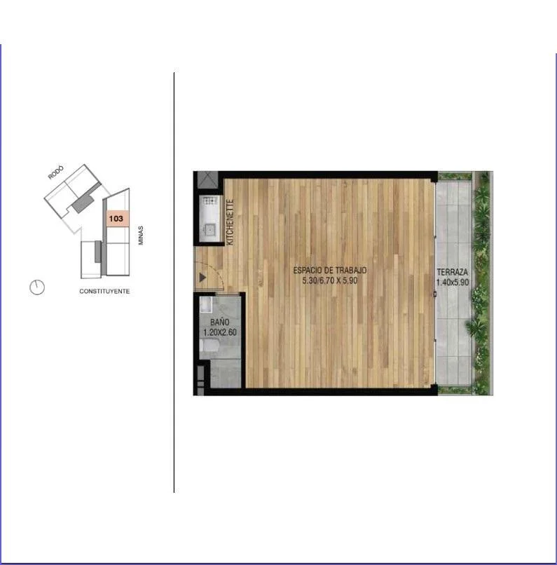 Oficina en Cordón, propiedad 223941 -Imagen 4