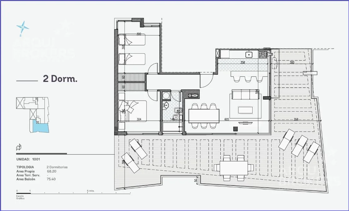 Apartamento en Barrio Sur, propiedad 233957 -Imagen 6