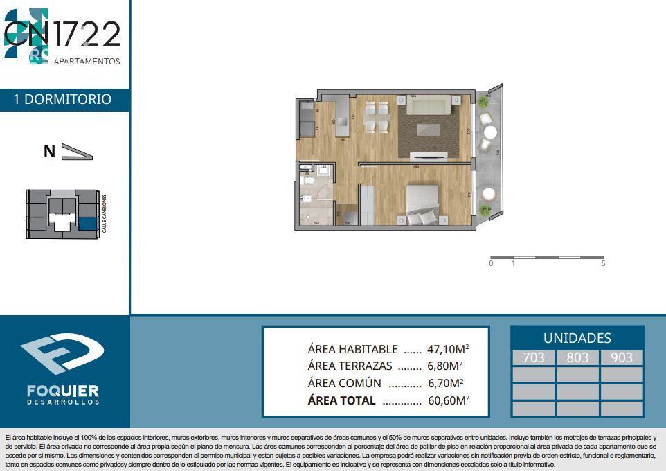 Apartamento en Cordón, propiedad 271686 -Imagen 4