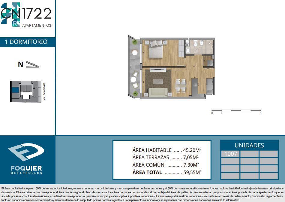 Apartamento en Cordón, propiedad 271688 -Imagen 3