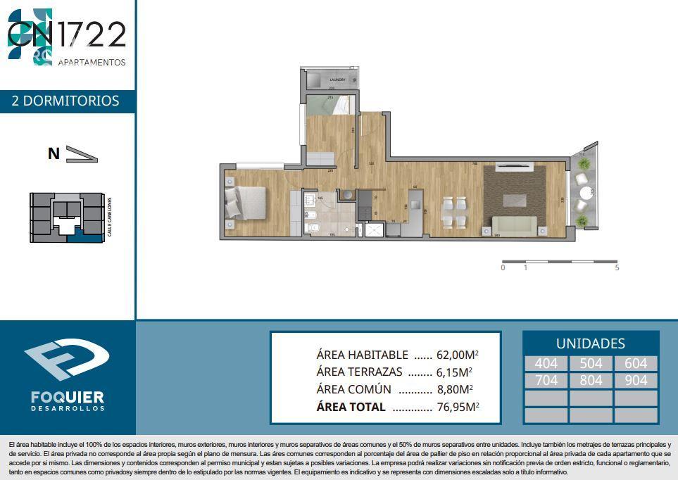 Apartamento en Cordón, propiedad 271693 -Imagen 4