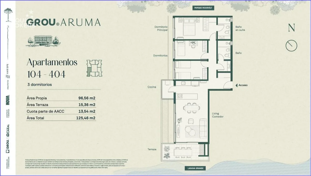 Apartamento en Parque Miramar, propiedad 271697 -Imagen 3