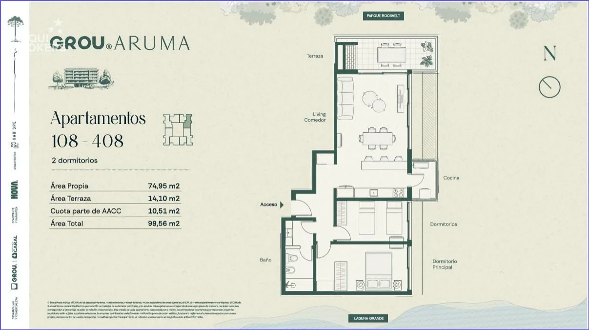 Apartamento en Parque Miramar, propiedad 271698 -Imagen 5